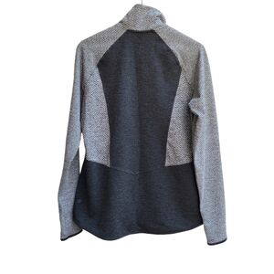 Champion Athleisure Fitted Zip-front Jacket, Grey On Grey, Size Large